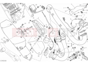 DUCATI HYPERSTRADA EXHAUST SYSTEM » EXHAUST SYSTEM