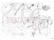 DUCATI 2013 Monster 1100 EVO ABS BATTERY » WIRING HARNESS