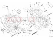 DUCATI Superbike 1199 Panigale 10A - HALF-CRANKCASES PAIR » ENGINE CASE