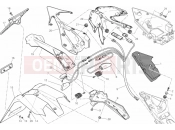DUCATI Superbike 1199 Panigale S NUMBER PLATE HOLDER - TAIL LIGHT - (AUS) » LIGHTING SYSTEM