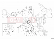 DUCATI 2013 Multistrada 1200 ABS REAR BRAKING SYSTEM » BRAKING SYSTEM