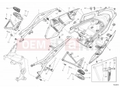 DUCATI 2013 Multistrada 1200 S Touring REAR FRAME COMP. » FRAME
