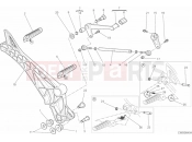 DUCATI Monster 696 ABS ANNIVERSARY FOOTRESTS, LEFT » UNCLASSIFIED