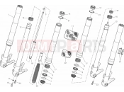 DUCATI Monster 795 024 - FRONT FORK (2) » FRONT SUSPENSION