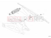 DUCATI Monster 795 REAR SHOCK ABSORBER » SWING ARM