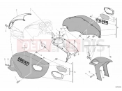 DUCATI 2013 Monster 796 ABS FAIRING » PLASTICS