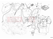 DUCATI 2013 Monster 796 ABS BATTERY » WIRING HARNESS