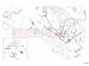 DUCATI 2013 Monster 796 ABS REAR BRAKE SYSTEM » BRAKING SYSTEM