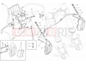 DUCATI 2013 Monster 796 ABS ANNIVERSARY FRONT BRAKE SYSTEM » BRAKING SYSTEM