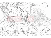 DUCATI Monster 796 ANNIVERSARY EXHAUST SYSTEM » EXHAUST SYSTEM