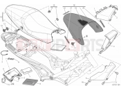 DUCATI Monster 796 ANNIVERSARY SEAT » TANK/SEAT