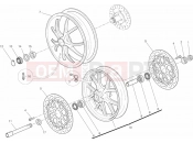 DUCATI Monster 796 ANNIVERSARY WHEELS » FRONT WHEEL