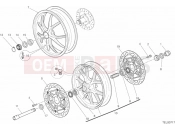 DUCATI 2013 Superbike 848 EVO Corse SE WHEELS » FRONT WHEEL