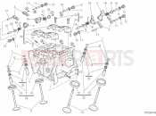 DUCATI 2013 Superbike 848 EVO Corse SE VERTICAL CYLINDER HEAD » VALVE DRIVE