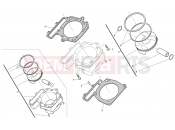 HUSQVARNA 2013 TXC 511 CYLINDER - PISTON
