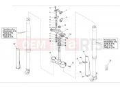 HUSQVARNA 2013 TXC 511 STEERING FORK