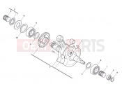 CRANK SHAFT - Husqvarna TE 449-511 2013