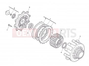 CLUTCH - Husqvarna TC 449 2013