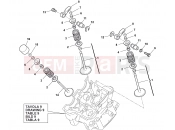 VALVES - Husqvarna TXC 449-511 2012
