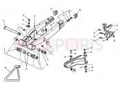 REAR SWING ARM - Husqvarna SM 450RR 2006