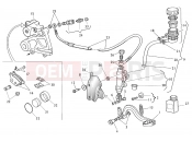 REAR BRAKE SYSTEM - Husqvarna SM 450RR 2006
