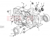 CRANKCASE CARTER R.H. - Husqvarna SMS-TE 610E 2004