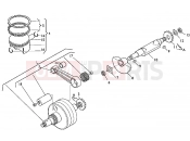 CRANKSHAFT - PISTON - Husqvarna SMS-TE 610E 2004
