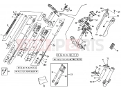 FRONT FORK ASSEMBLY - Husqvarna SMS-TE 610E 2004
