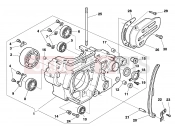 HUSQVARNA TE 510 CENTENNIAL CRANKCASE CARTER L.H.