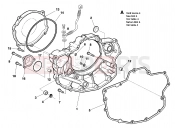 HUSQVARNA TE 510 CENTENNIAL CLUTCH COVER