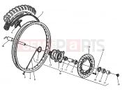 HUSQVARNA TE 510 CENTENNIAL FRONT WHEEL