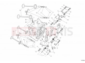 DUCATI Diavel HORIZONTAL CYLINDER HEAD » VALVE DRIVE