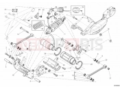 DUCATI 2013 Diavel Carbon REAR SHOCK ABSORBER » SWING ARM