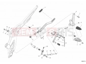 DUCATI 2013 Diavel Carbon FOOTRESTS, LEFT » UNCLASSIFIED