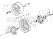 DUCATI Diavel CROMO WHEELS » FRONT WHEEL