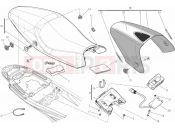 DUCATI 2012 Monster 1100 EVO ABS SEAT » TANK/SEAT