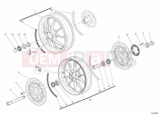 DUCATI 2012 Monster 1100 EVO ABS WHEELS » FRONT WHEEL
