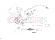 DUCATI 2012 Monster 1100 EVO ABS SIDE STAND » ACCESSORIES