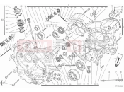 DUCATI 2012 Monster 1100 EVO ABS CRANKCASE » ENGINE CASE