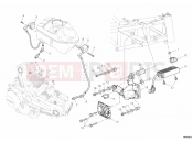 DUCATI Hypermotard 1100 EVO SP BATTERY » WIRING HARNESS