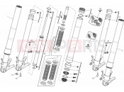 DUCATI 2012 Superbike 1199 Panigale FRONT FORK » FRONT SUSPENSION
