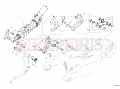 DUCATI 2012 Superbike 1199 Panigale ABS REAR SHOCK ABSORBER » SWING ARM