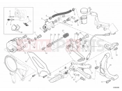 DUCATI 2012 Superbike 1199 Panigale ABS REAR BRAKE SYSTEM » BRAKING SYSTEM