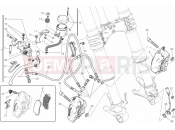 DUCATI 2012 Superbike 1199 Panigale S FRONT BRAKE SYSTEM » BRAKING SYSTEM