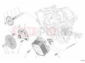 DUCATI 2012 Superbike 1199 Panigale S GENERATOR COVER - WATER PUMP » COOLING SYSTEM