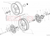 DUCATI 2012 Superbike 1199 Panigale S Tricolore WHEELS » FRONT WHEEL