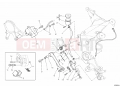 DUCATI 2012 Multistrada 1200 S Sport REAR BRAKING SYSTEM » BRAKING SYSTEM