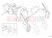 DUCATI 2012 Monster 659 FRONT BRAKE SYSTEM » BRAKING SYSTEM