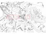DUCATI 2012 Monster 795 EXHAUST SYSTEM » EXHAUST SYSTEM