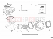DUCATI 2012 Monster 795 CYLINDER - PISTON » ENGINE CASE